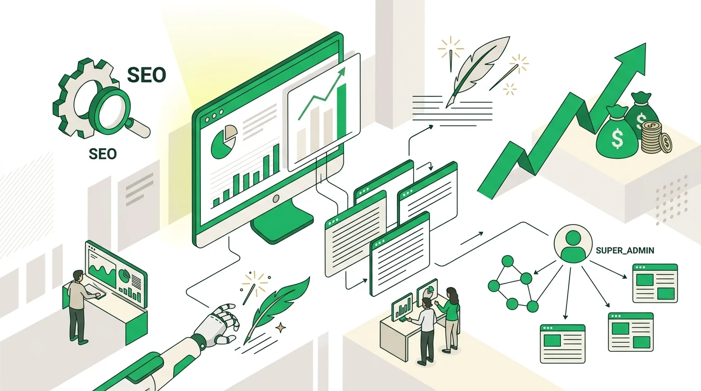 SEO rentable IA optimización de inversión contenido digital